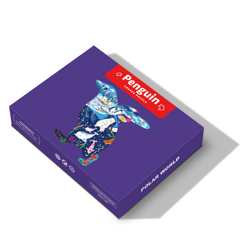 Новая развивающая игрушка, игра, животные, слон, бумага, картон, детская головоломка для детей