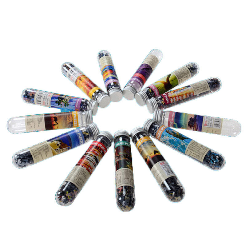 Оптовые маленькие пазлы для детей Mini Jigsaw Puzzle 150 Mini Tube Puzzle