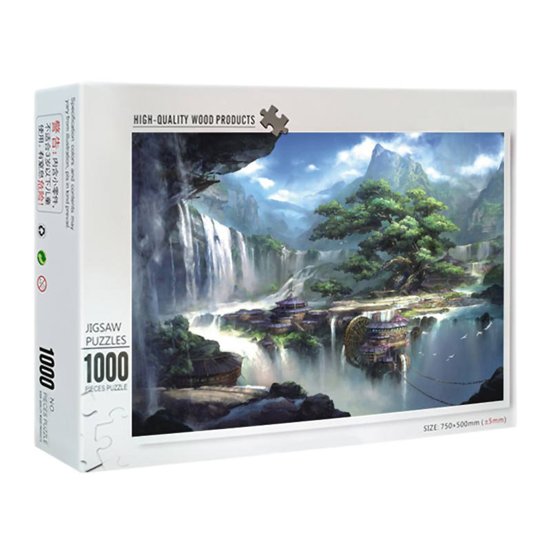 Пазлы на заказ 500 1000 1500 2000 штук Игра для взрослых Лучшие деревянные пазлы для взрослых