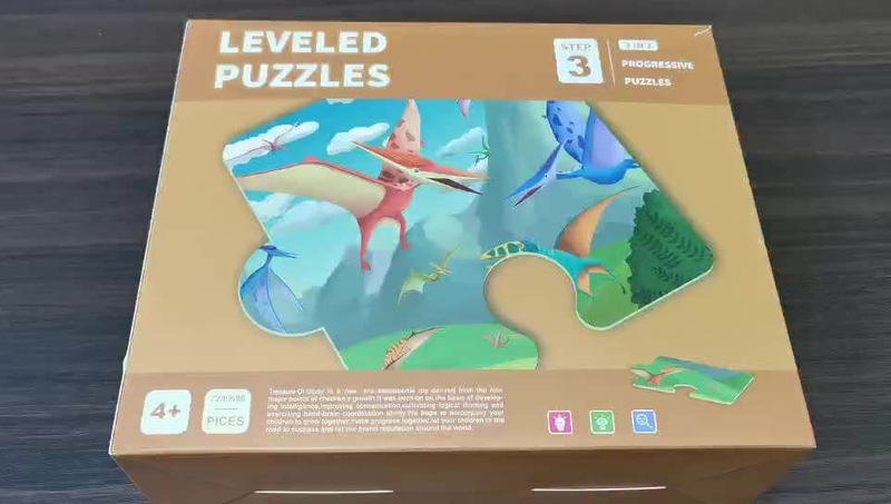 Пазлы Sixth Levels для активного отдыха Детские развивающие игрушки Бумажные разные этапы Пазлы для детей