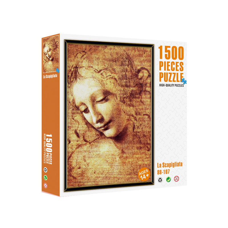Лучшая цена по прейскуранту завода-изготовителя Custom Puzzle 1500 шт. Большие игрушки Большие пазлы для подростков
