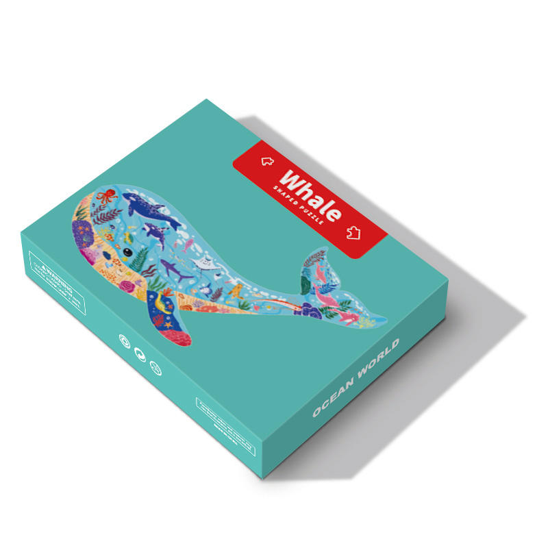 Детские пазлы ручной работы с изображением животных Complanate Paper Jigsaw Puzzles
