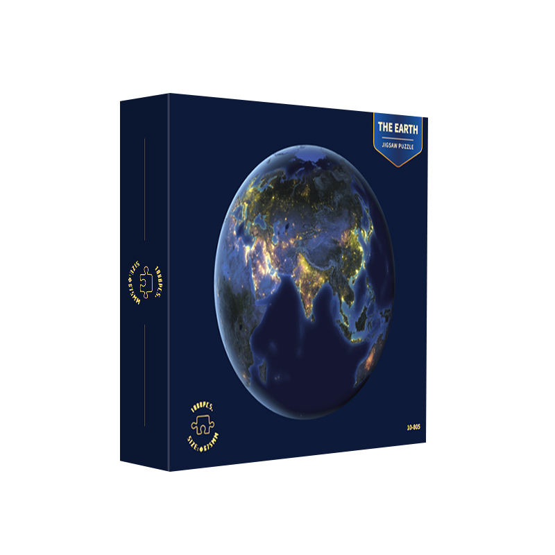 Круглая головоломка Развивающие игрушки Земля Круглая головоломка 500 шт. для детей и взрослых